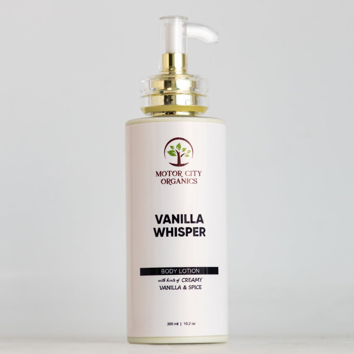 Motor City Organics Vanilla Whisper body lotion